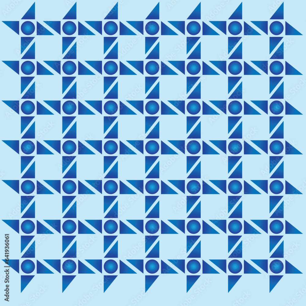 Cornflower simple geometric background vector Cornflower simple geometric background vector