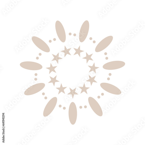 Vector pattern, decorative pattern, tile pattern, fabric pattern.