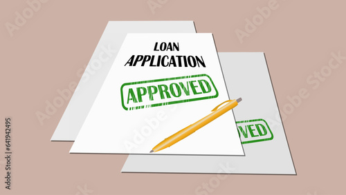 loan application approved