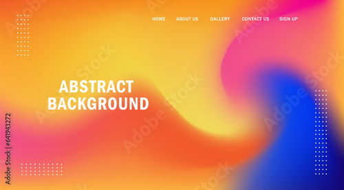 Abstract Colorful Blurred Wallpaper Background