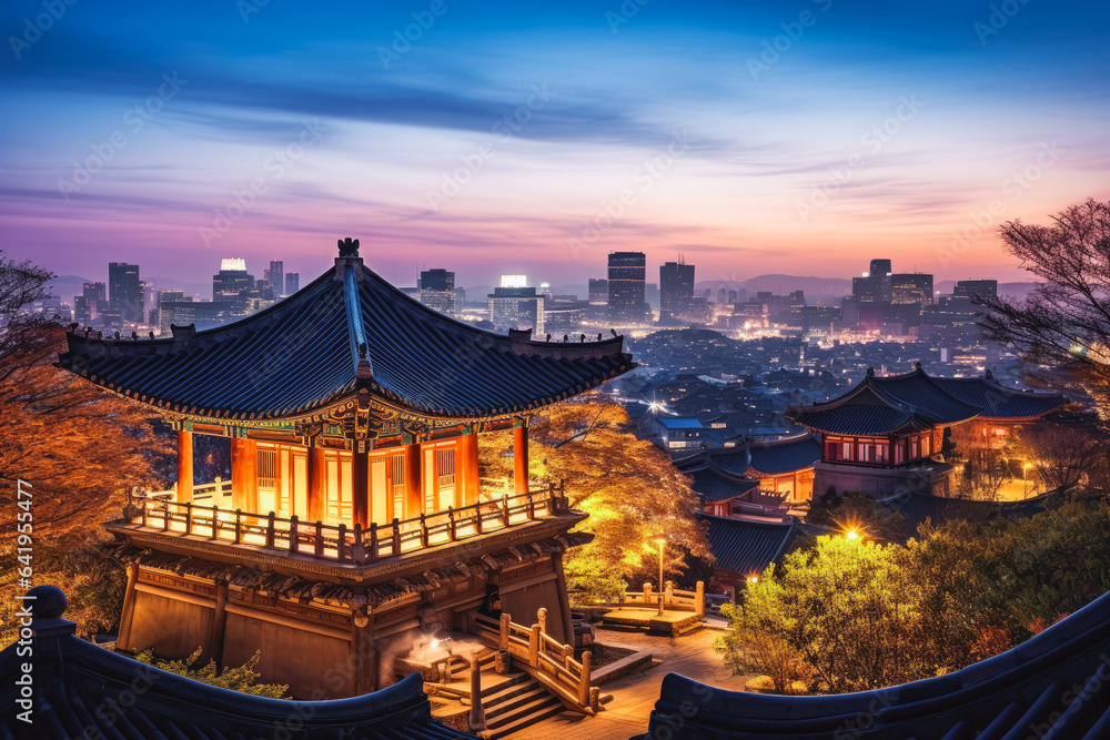 Seoul Travel destination. Tour tourism exploring.