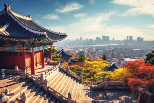 Seoul Travel destination. Tour tourism exploring.