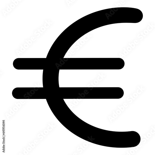 3d euro symbol