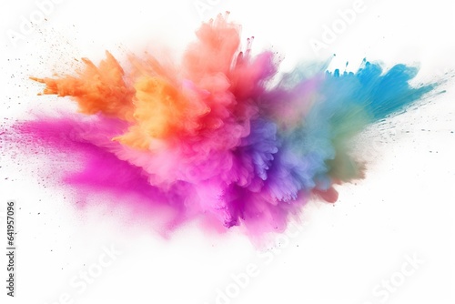 stack isolated Abstract coating natural purple dust texture white pastel dry color violet Colorful white splash powder pile i powder nature particles closeup background explosion background pigment