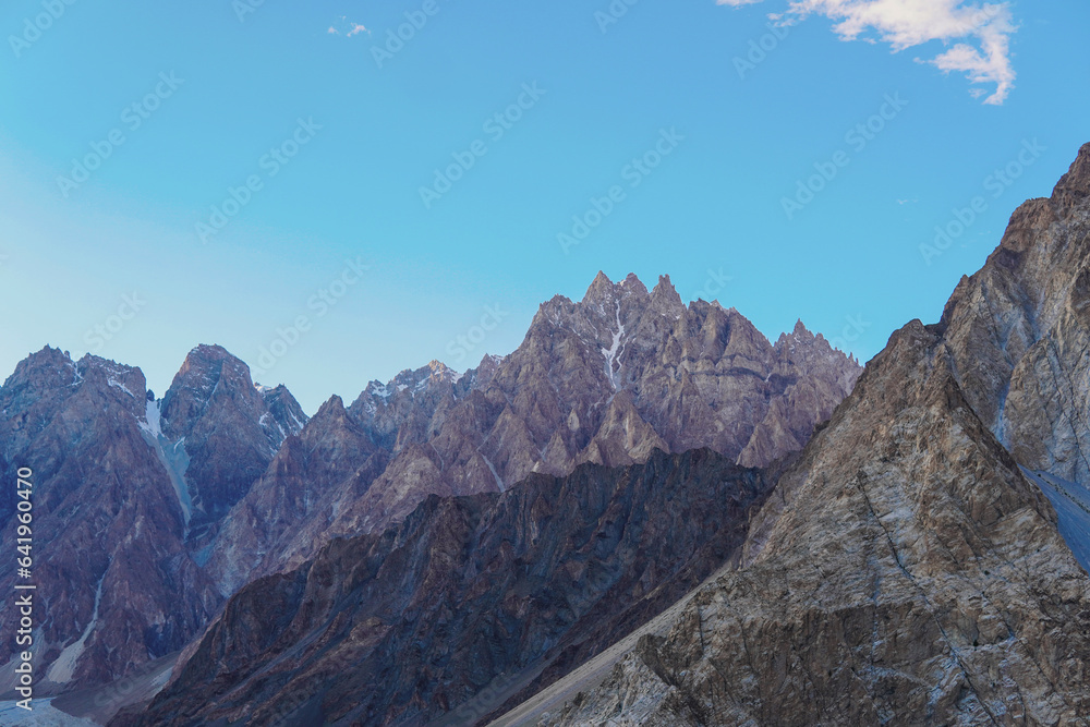 Fototapeta premium landscape in the mountains 