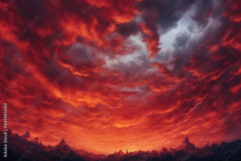 skyline cloudy sky weather texture cloudscape sky heaven red abstr amazing sunrise clouds background Panoramic amazing red view sunset colourful evening fire cloud colours evening blood blue nature