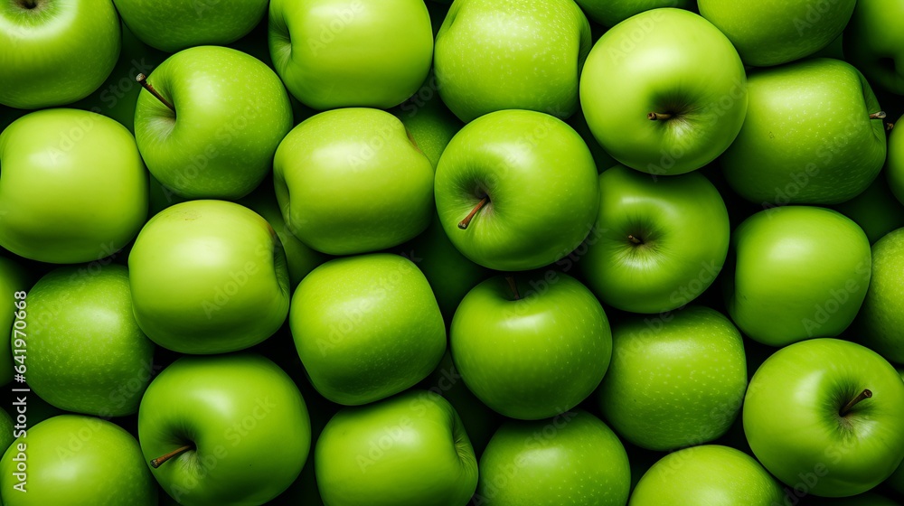 apple green Overhead view of a set collection of organic fresh produce, including raw fruit and vegetables apple green Overhead view of a set collection of organic fresh produce, including raw fruit and vegetables
