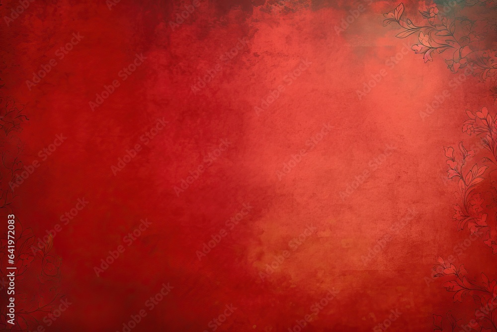 grunge wallpaper d texture old paint vintage christmas shadow background warm red 14 background paper red wall black Christmas february luxury banner antique texture rich vintage color holiday aged - obrazy, fototapety, plakaty 