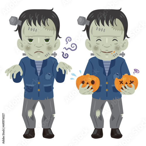 ハロウィン　フランケンシュタイン
