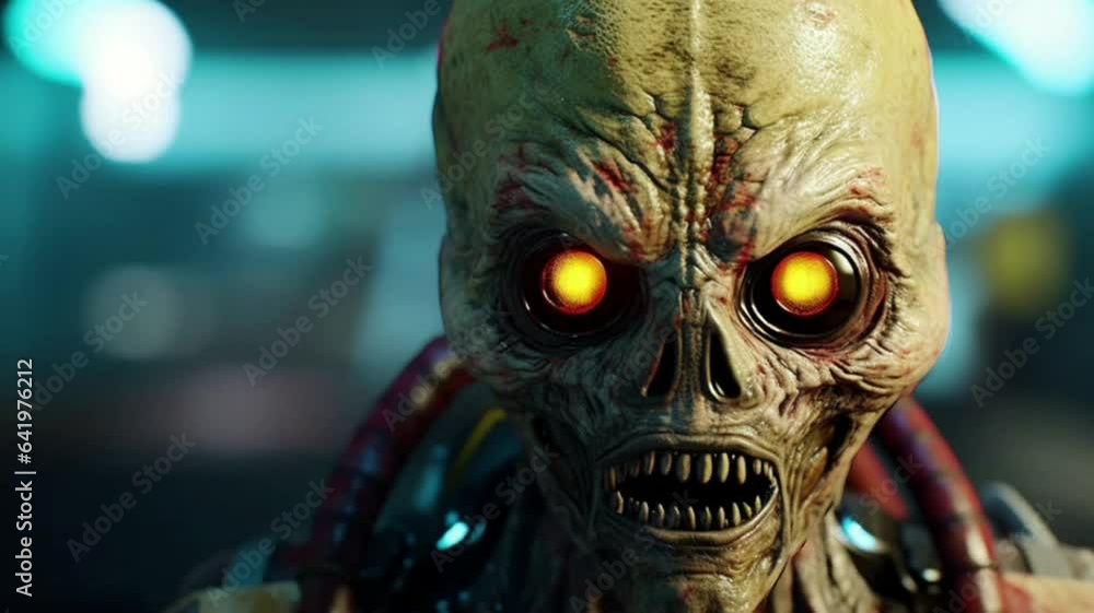 Close Up Video Of An Alien Close Up Video Of An Alien
