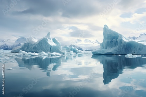 iceberg in polar regions, generative ai