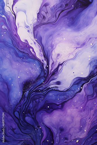 abstract purple liquid background