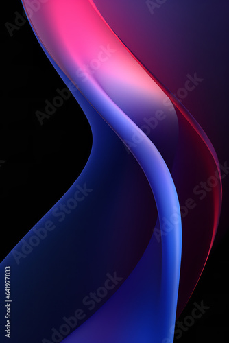 an image of a purple and blue glowing surface on a dark background, in the style of curvaceous simplicity, light black and bronze, rounded, redshift, minimalist representations