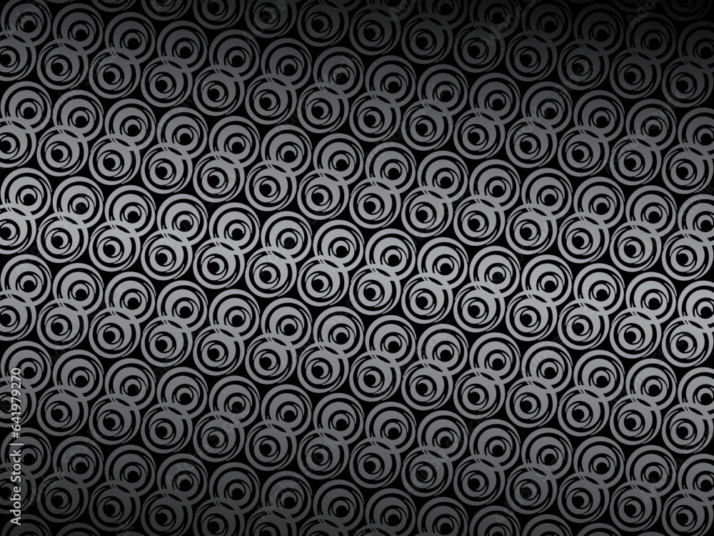 Black abstract background design. Modern wavy lines (guilloche curves) pattern in monochrome colors. Premium line texture for banner, business background. Dark horizontal vector template. Black abstract background design. Modern wavy lines (guilloche curves) pattern in monochrome colors. Premium line texture for banner, business background. Dark horizontal vector template.