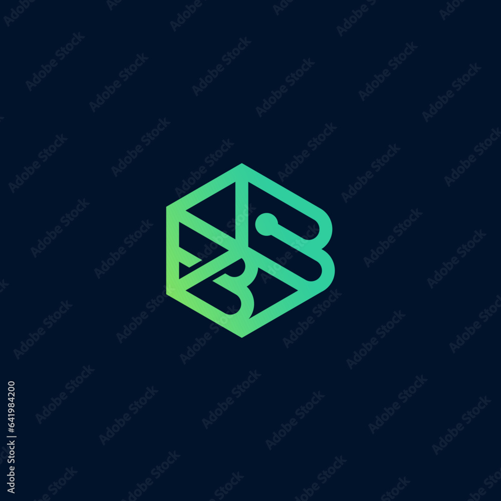 letter b design vector concept logo letter b design vector concept logo