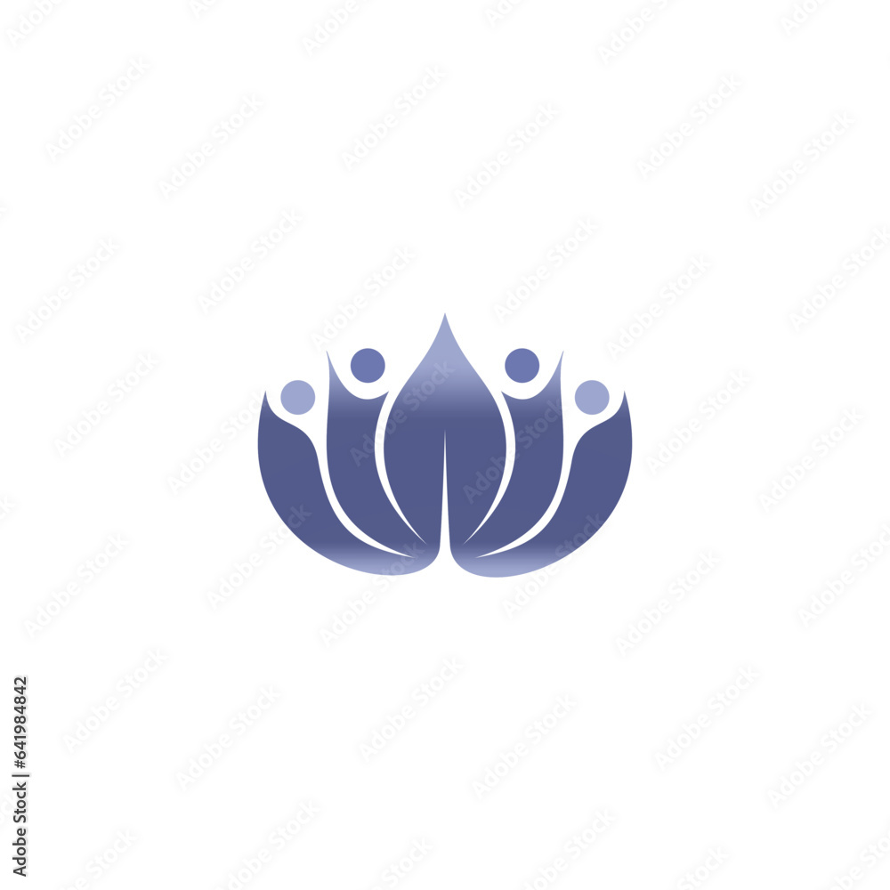 people flower illustration concept design people flower illustration concept design
