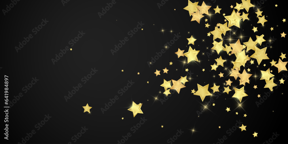 Magic stars vector overlay. Gold stars scattered Magic stars vector overlay. Gold stars scattered
