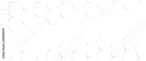 White background and embossed hexagon , honeycomb white background, light and shadow background with hexagons, abstract background with lines, modern abstract vector illustration, Poster, wallpaper.