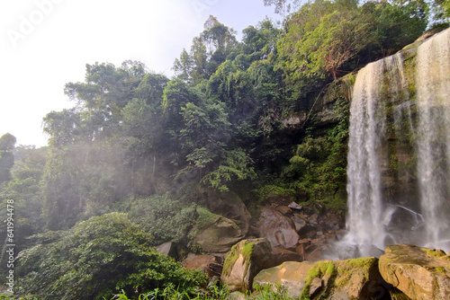 waterfall in the wood