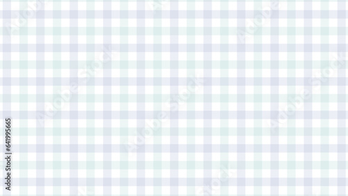 Blue and green plaid fabric texture as a background