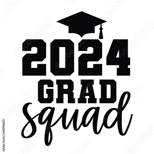 2024 grad squad SVG