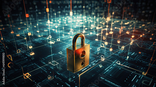 Quantum encryption keys exchanged securely through entanglement safeguarding data transmission.