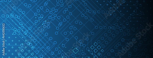 Technology abstract futuristic background for internet business. Big data concept.