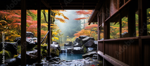 Photographie Japanese onsen ryokan