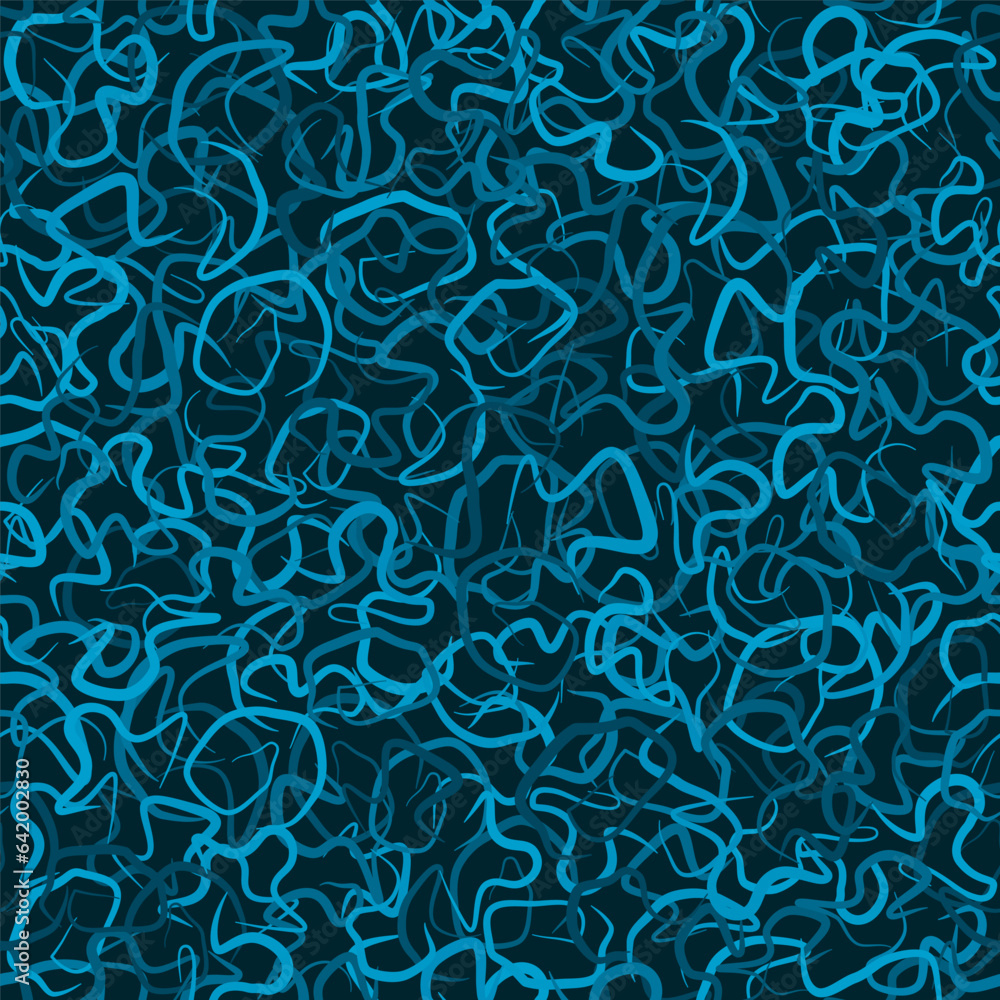 Abstract seamless pattern background of random curved lines for fabric design Abstract seamless pattern background of random curved lines for fabric design