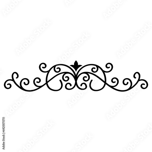 Ornate Borders icon vector. Frame framing illustration sign. vintage pattern symbol or logo.