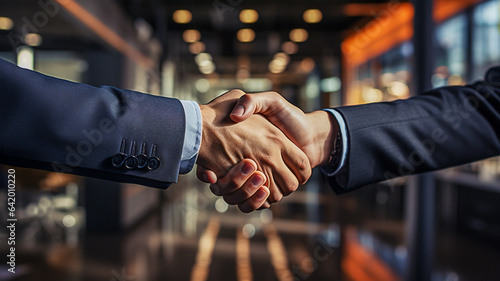 handshake between two businessmen for a partnership © Animaflora PicsStock