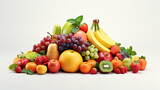 fruits and vegetables, Isolated