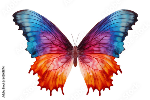 Lively Butterfly with Transparent Background. AI © Usmanify