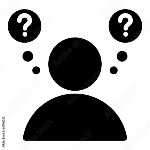 Consideration Glyph Icon