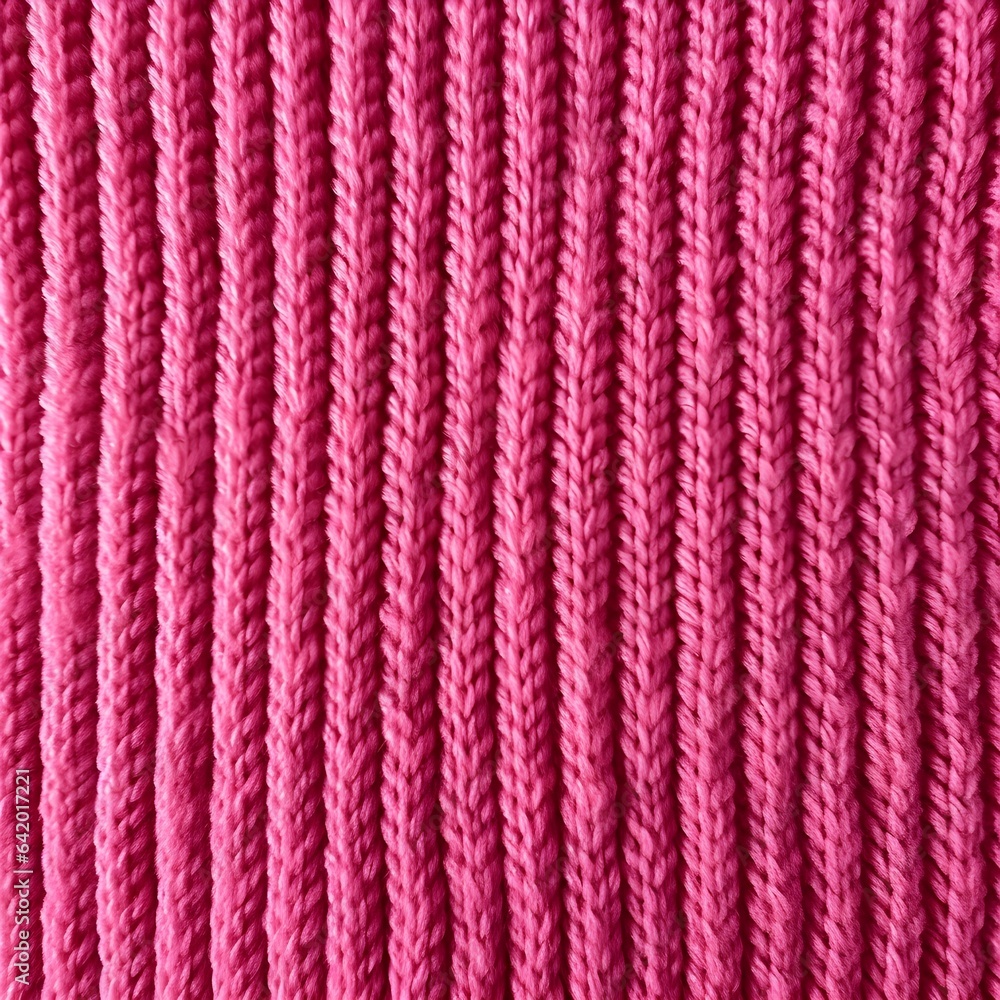Pink fabric, close straight lined texture,