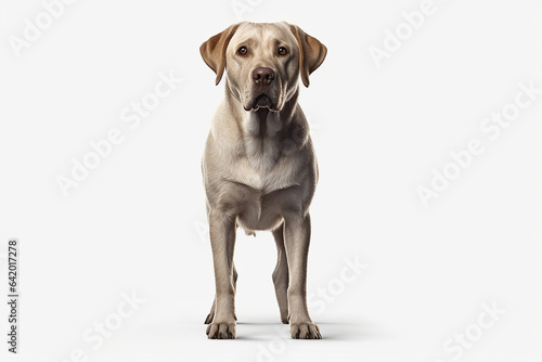 Labrador white background