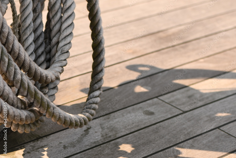 Beautiful ropes was founded on some ships in Poland Beautiful ropes was founded on some ships in Poland