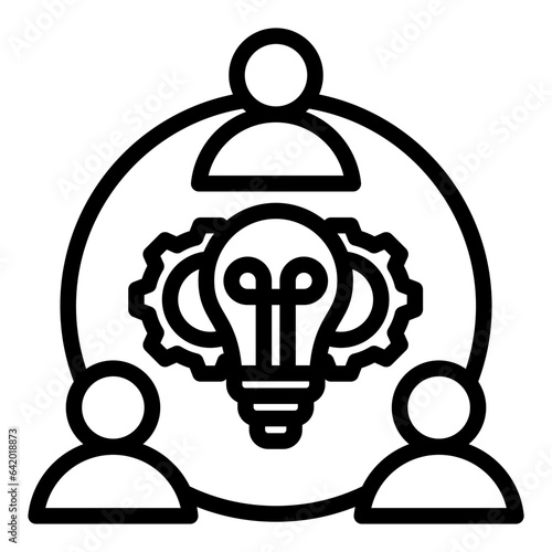 Initiative Outline Icon