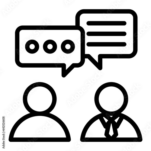 Communication Outline Icon