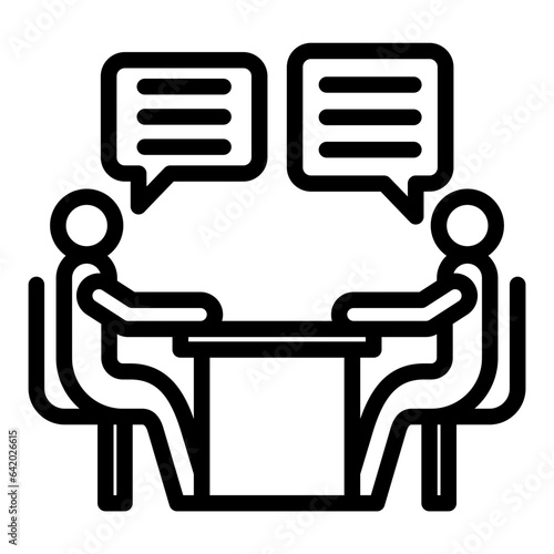 Discussion Outline Icon