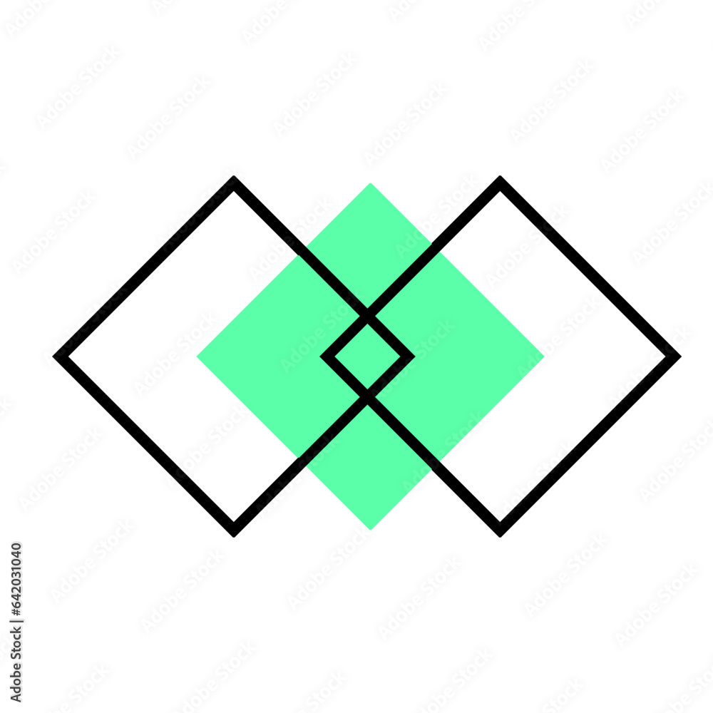 Obraz premium Geometric Shapes Memphis