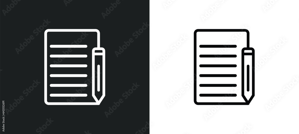 copywriting icon isolated in white and black colors. copywriting outline vector icon from general collection for web, mobile apps and ui. copywriting icon isolated in white and black colors. copywriting outline vector icon from general collection for web, mobile apps and ui.