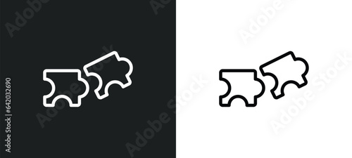 compatibility icon isolated in white and black colors. compatibility outline vector icon from general collection for web, mobile apps and ui.