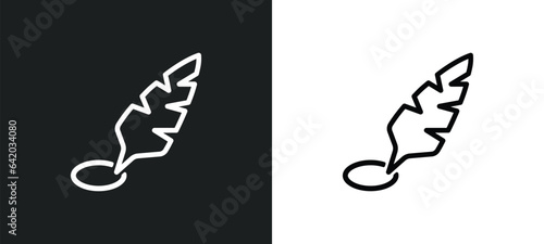 tool icon isolated in white and black colors. tool outline vector icon from history collection for web, mobile apps and ui.