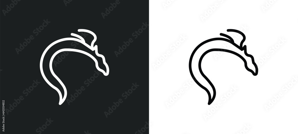 kali icon isolated in white and black colors. kali outline vector icon from india collection for web, mobile apps and ui. kali icon isolated in white and black colors. kali outline vector icon from india collection for web, mobile apps and ui.