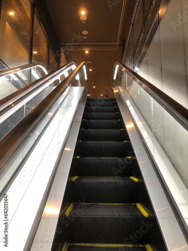 渋谷スクランブルスクエア　エスカレーター