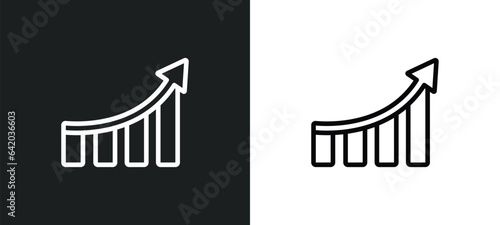 evolution icon isolated in white and black colors. evolution outline vector icon from user interface collection for web, mobile apps and ui.