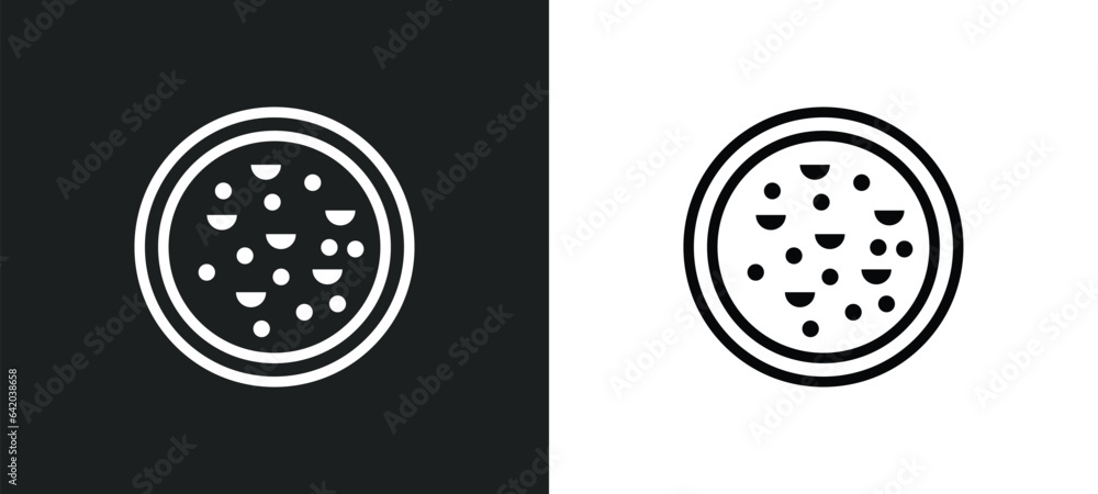 kung pao chicken icon isolated in white and black colors. kung pao chicken outline vector icon from food and restaurant collection for web, mobile apps and ui. kung pao chicken icon isolated in white and black colors. kung pao chicken outline vector icon from food and restaurant collection for web, mobile apps and ui.