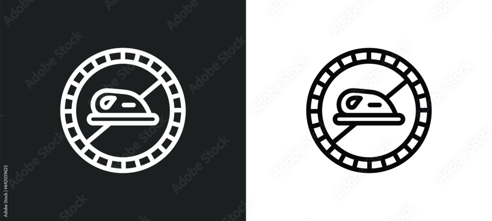 no ironing icon isolated in white and black colors. no ironing outline vector icon from signs collection for web, mobile apps and ui.