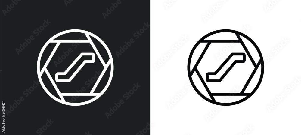 or icon isolated in white and black colors. or outline vector icon from signs collection for web, mobile apps and ui.